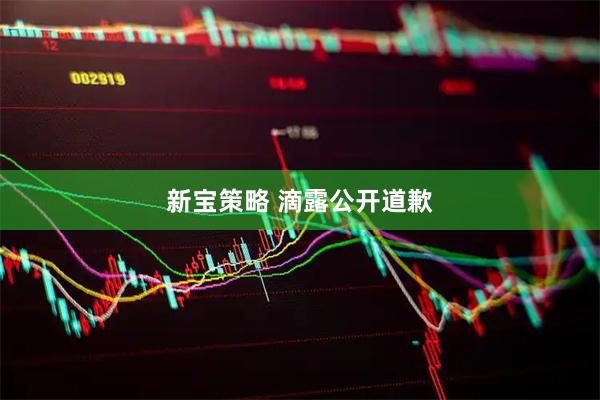 新宝策略 滴露公开道歉